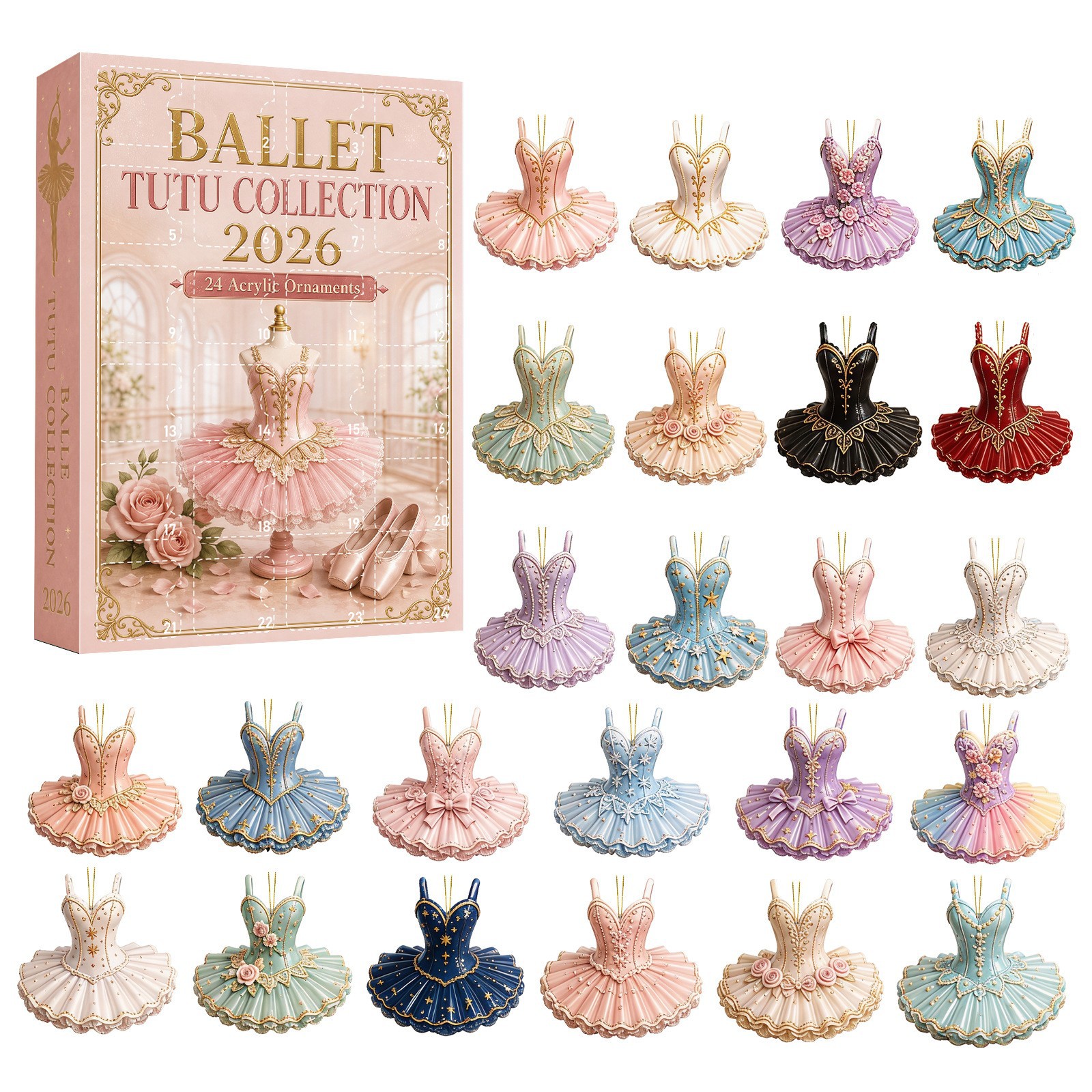 Swan Ballet Series Acrylic Hanging Ornament Blind Box Surprise Gift
