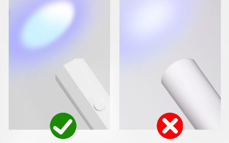 Rechargeable Mini Handheld Nail Gel Curing Lamp