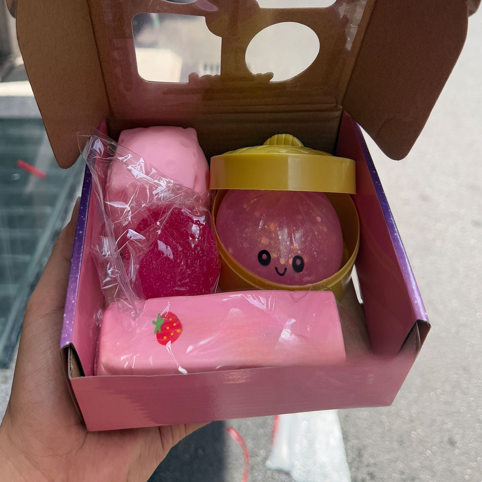 8-Piece Boxed Maltose Stress-Relief Toy Set