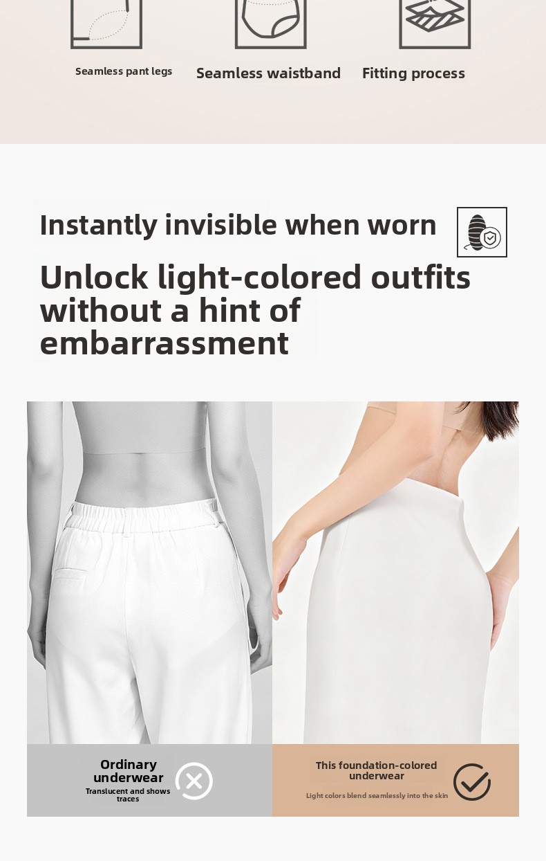 Women Seamless Mid-Waist Breathable Quick-Dry Briefs