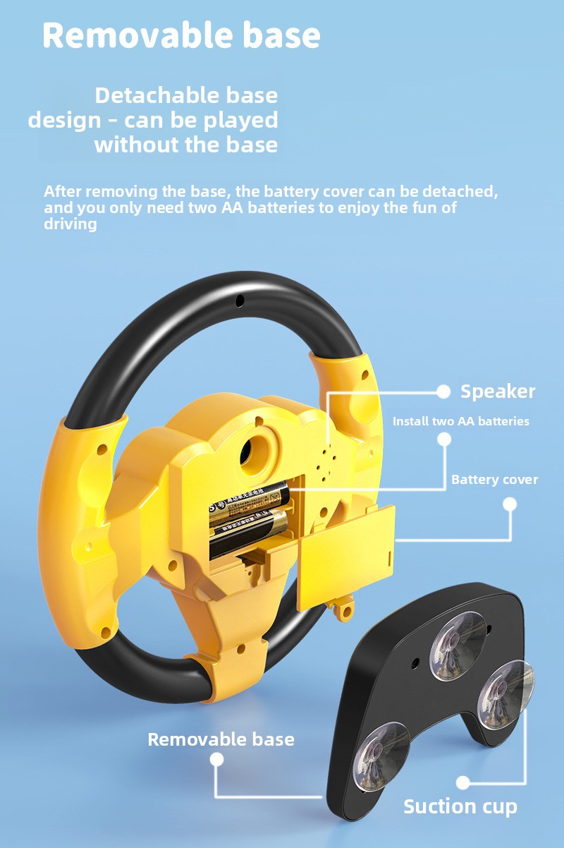Simulation of co-pilot car steering wheel