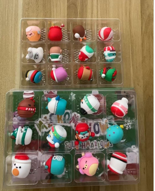 Christmas calendar puzzle box