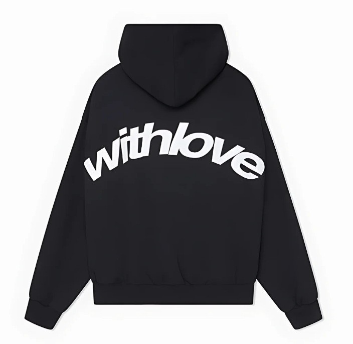 Printed Hoodie Sweater Hoodie Coat American Vintage Long Sleeve Sweater