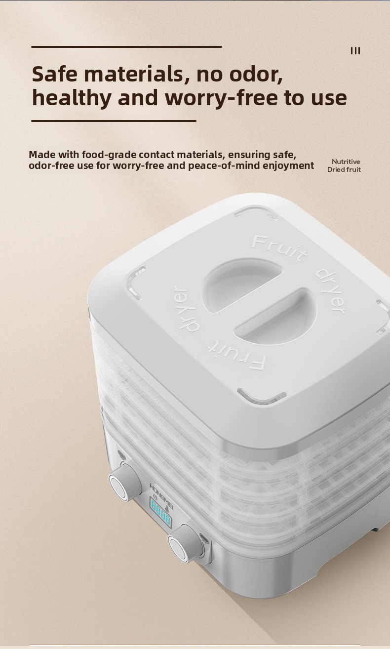 Dried fruit machine, food dehydrator, pet snacks, dried fruit machine