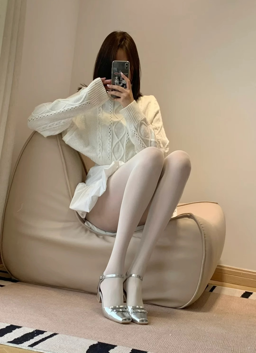 Women High Elasticity Slimming Cotton Pantyhose Matte Nude Feel Tights