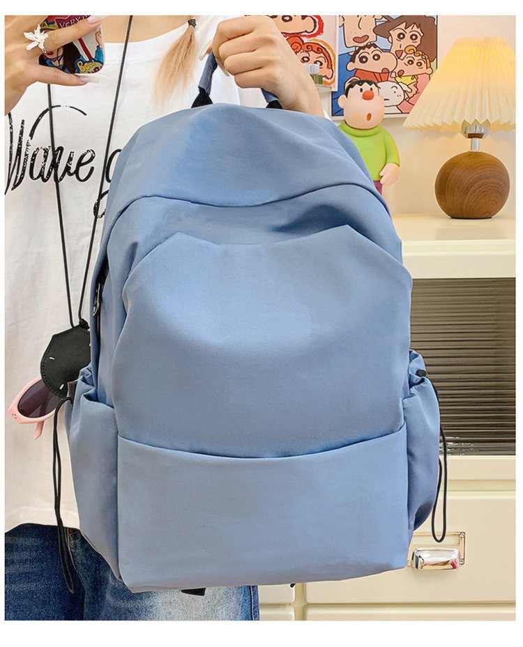 Lightweight Nylon Backpack Large Capacity School Travel Bag