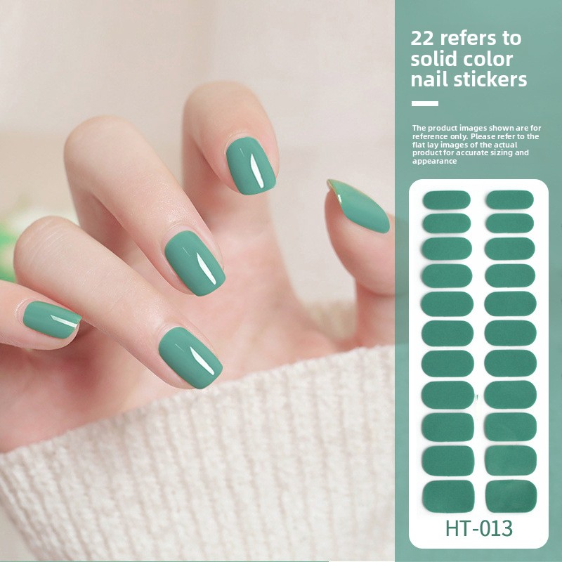 22-Piece No-Bake Gel Nail Stickers