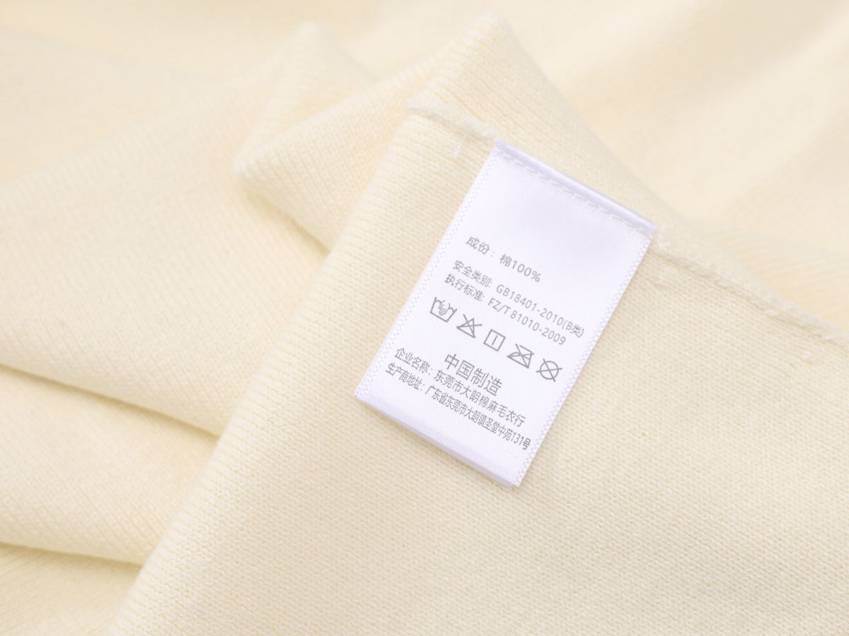 Men's 100% Pure Cotton Round Neck Pullover Long Sleeve