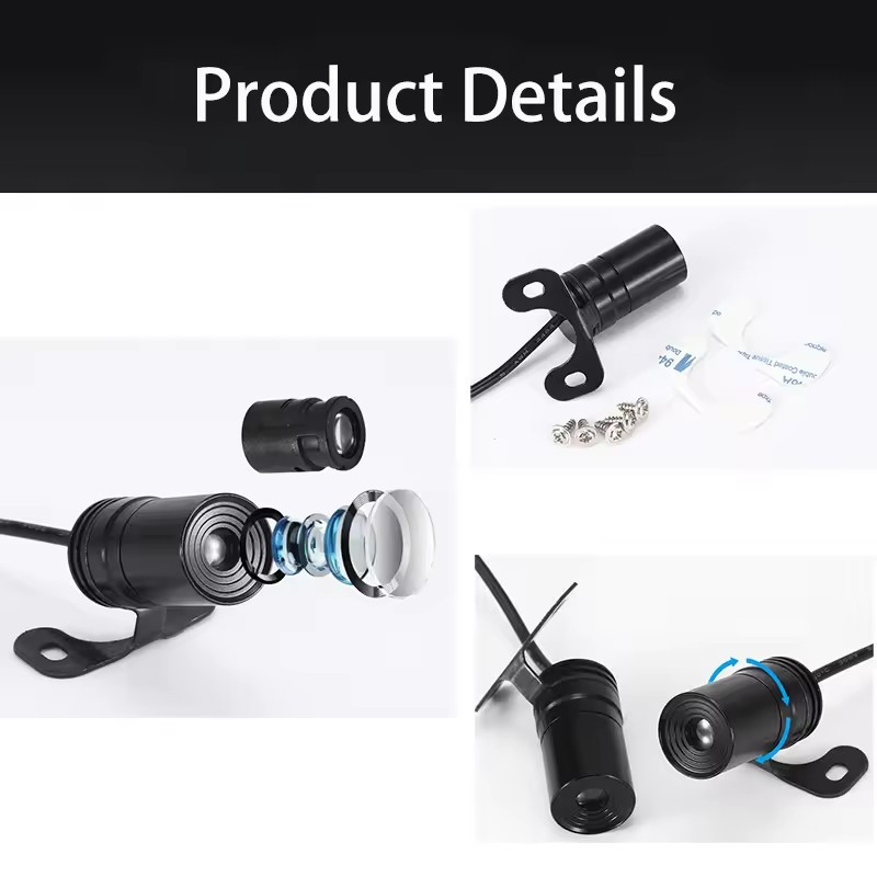 Universal Angel Wings Projection Light for Electric Vehicle Motorcycle Car Door Chassis Welcome Lamp