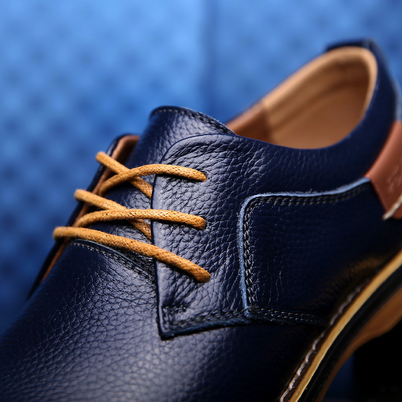 2024 Foreign Trade Men's Leather Shoes Cross-border Large Size Leather Shoes Fashion Business Casual Handmade Stitch Chelsea Men's Leather Shoes