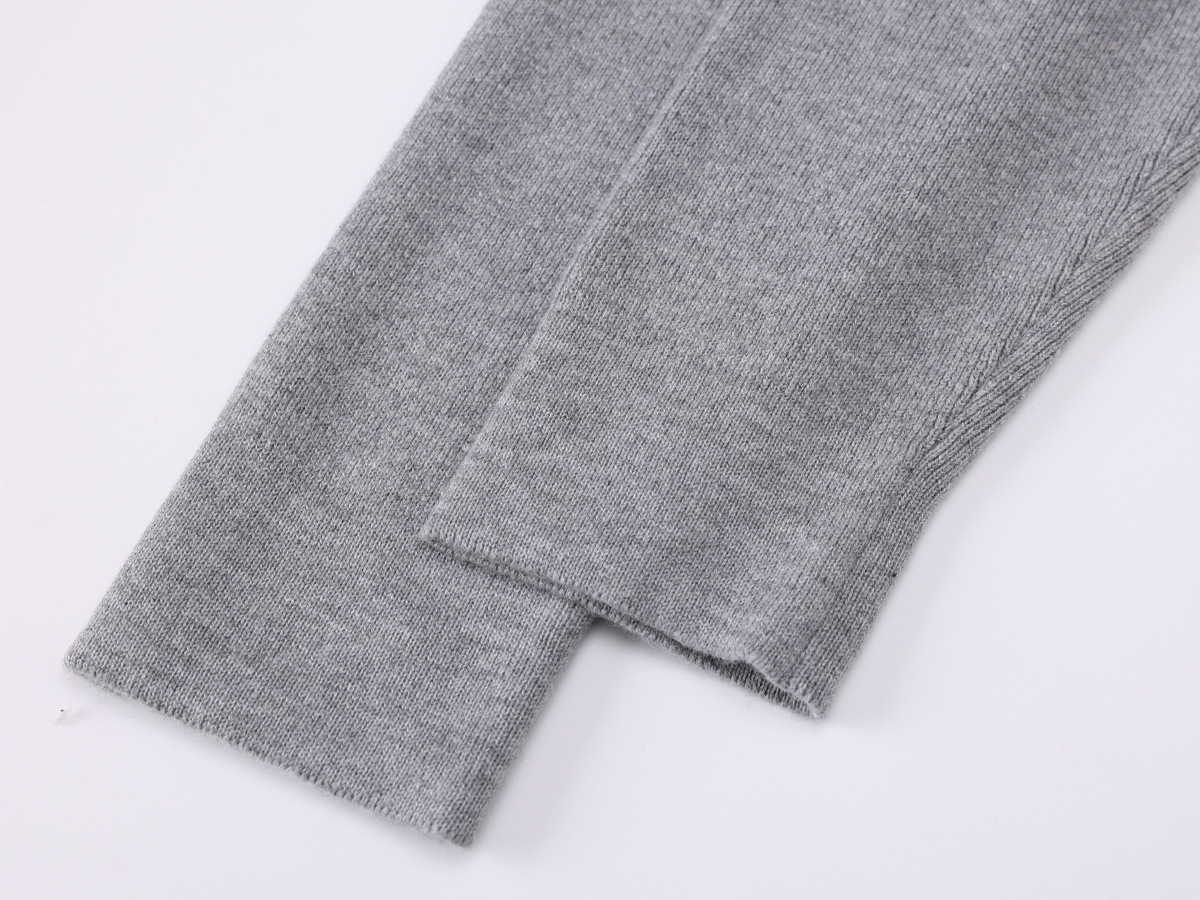 Men's 100% Pure Cotton Round Neck Pullover Long Sleeve