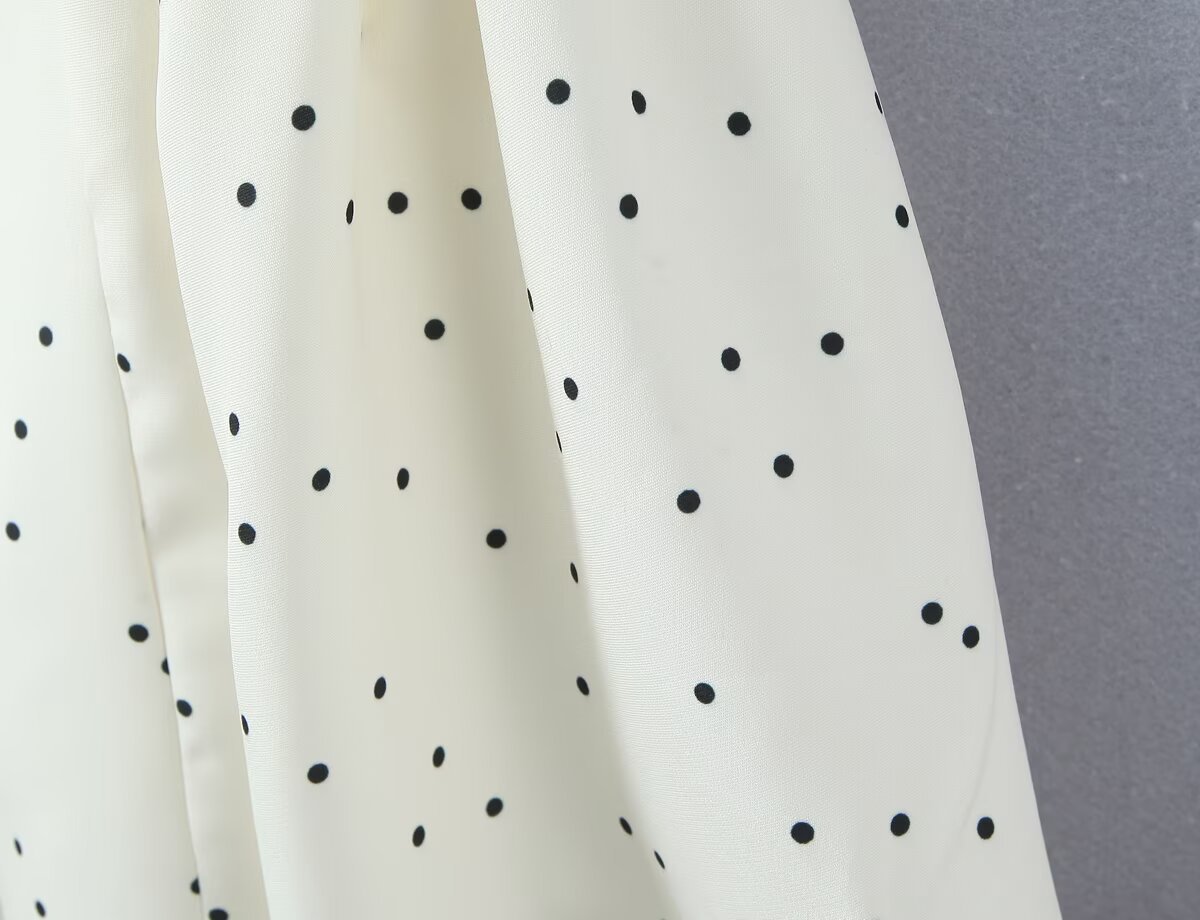 Draped-neck dress