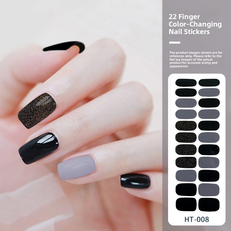 22-Piece No-Bake Gel Nail Stickers