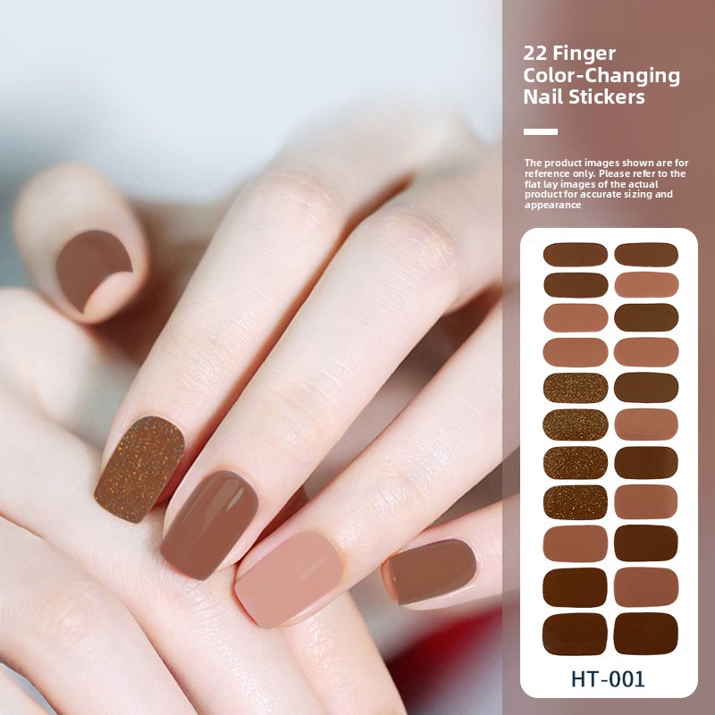 22-Piece No-Bake Gel Nail Stickers