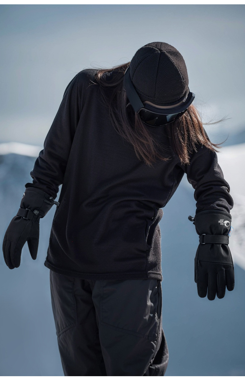 Winter 3M Thinsulate Ski Gloves Waterproof Windproof Fleece Lined Outdoor Cycling Gloves