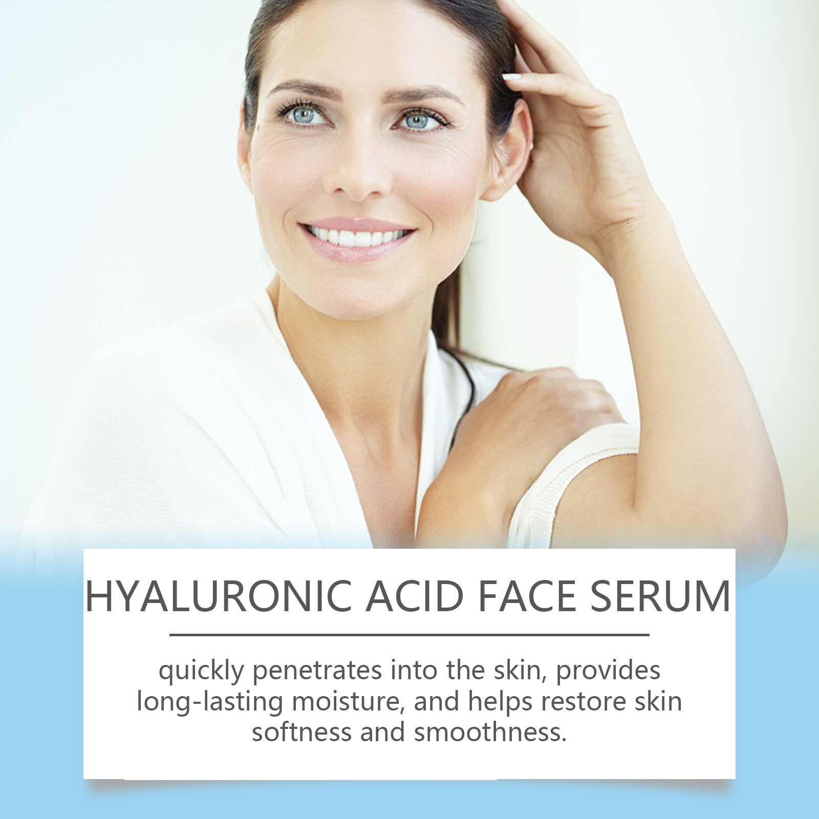 Hyaluronic acid roller essence to improve skin pores
