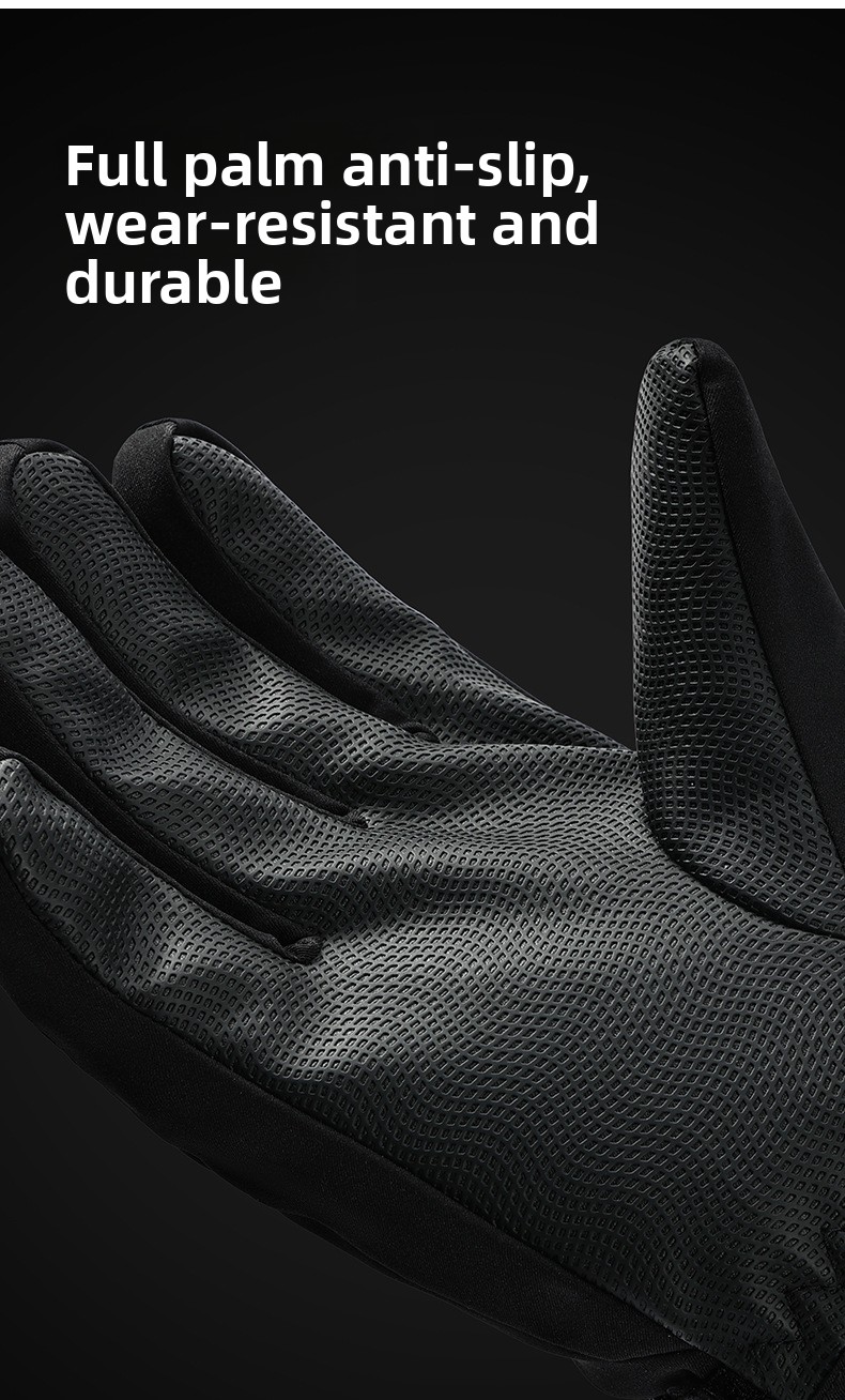 Winter 3M Thinsulate Ski Gloves Waterproof Windproof Fleece Lined Outdoor Cycling Gloves
