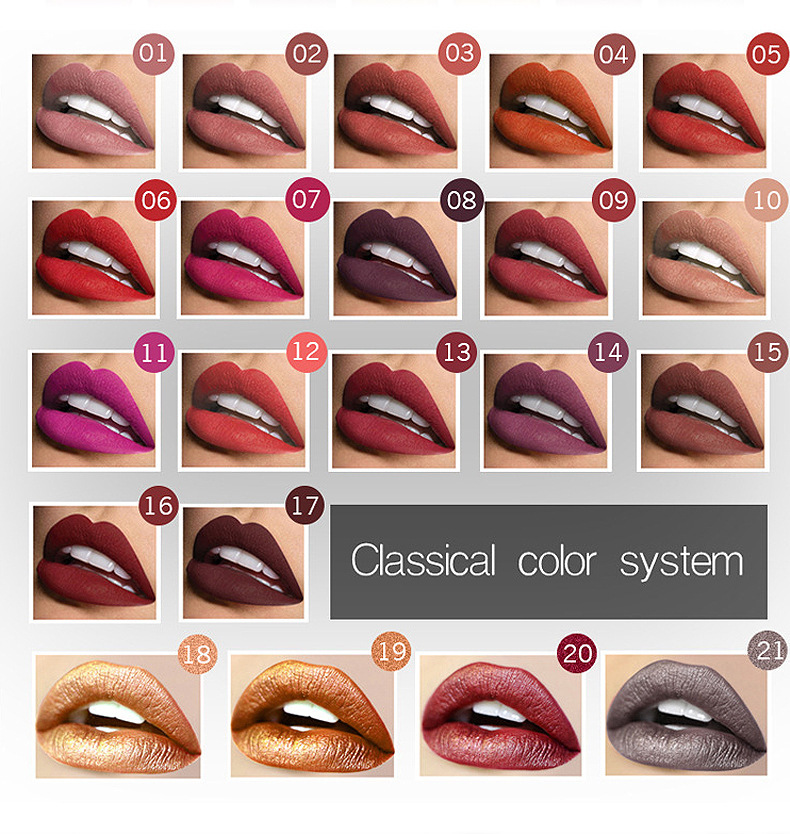 Matte liquid lipstick