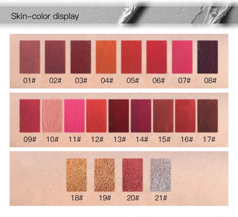 Matte liquid lipstick