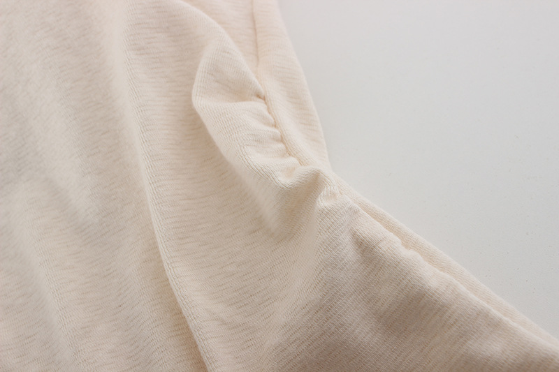 Hanging neck slim waist slimming long sleeve top