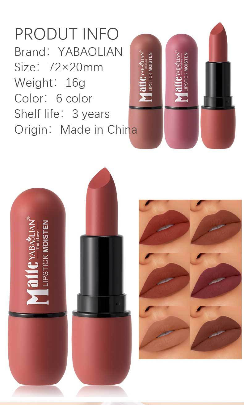 Long Lasting Waterproof Matte Lipstick Set