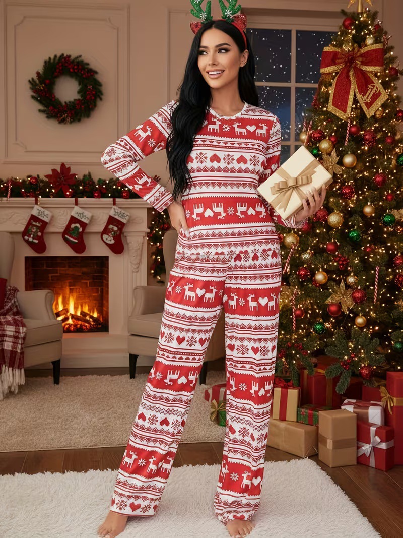 Lady's Flannel Christmas Pajama Set