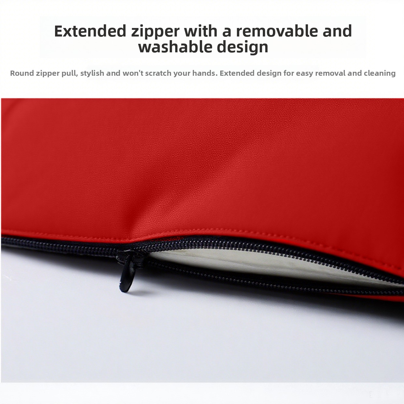 Ergonomic Memory Foam Seat Cushion with Lumbar Support Breathable Office Chair Pad