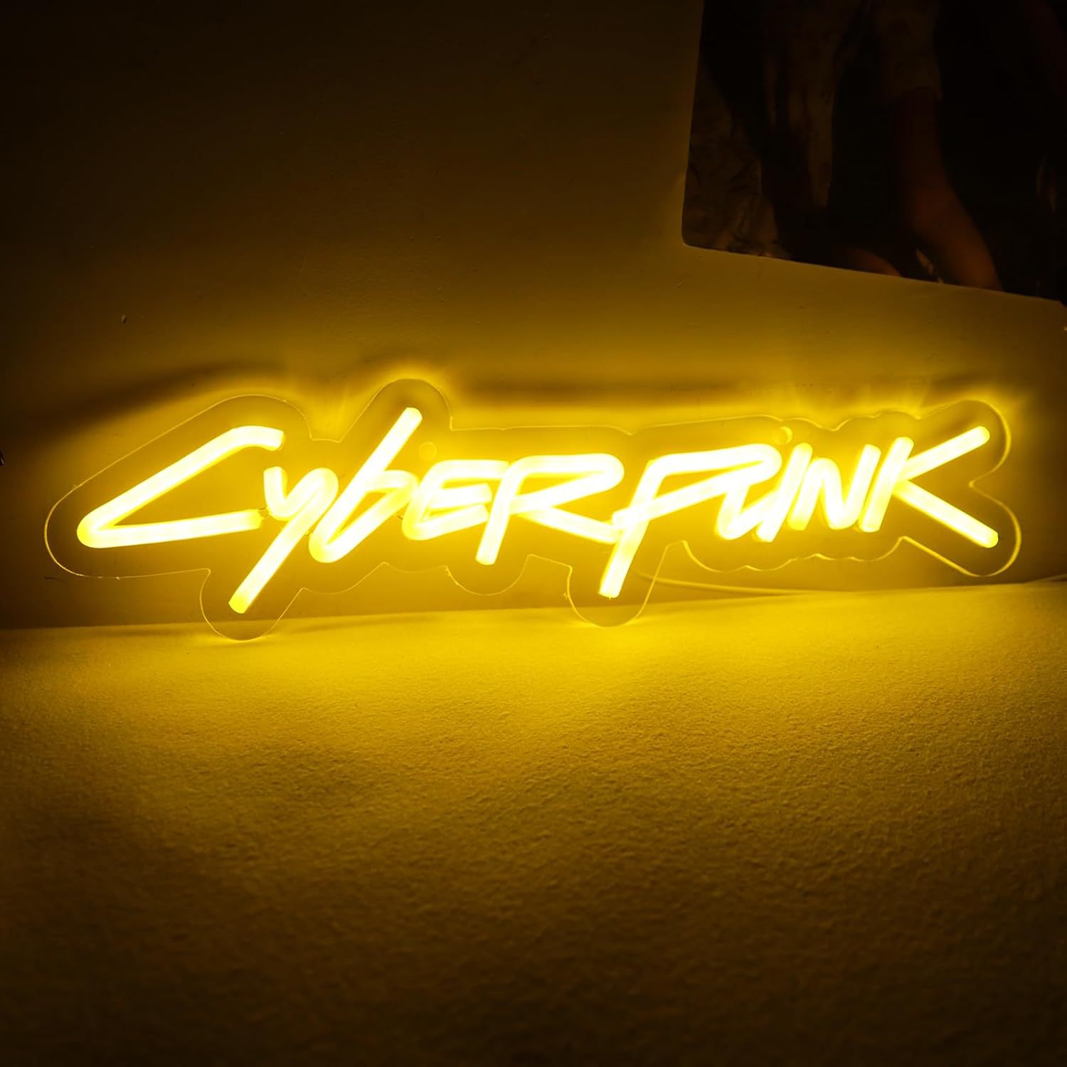 Flexible LED Neon Light Sign Bat Skull Lock Shape Wall Decor