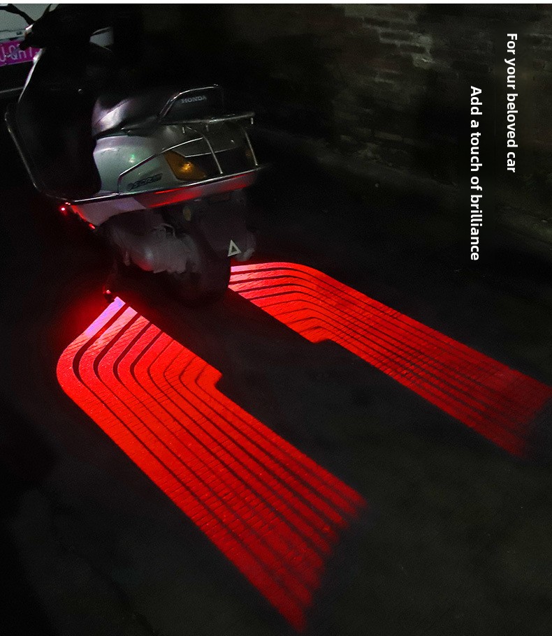 Motorcycle lamp refitting chassis lamp projection lamp decorative lights accessories