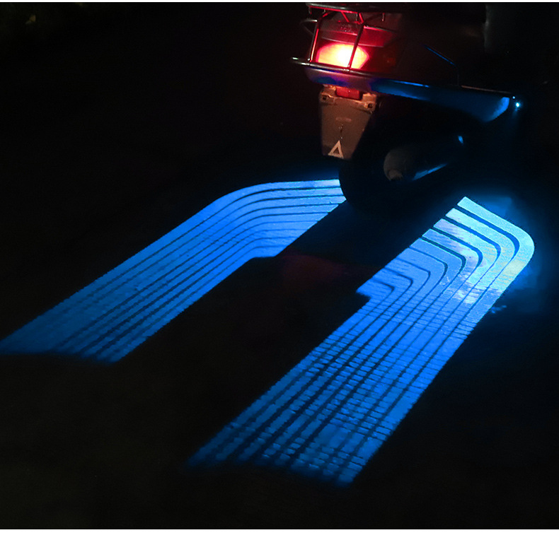 Motorcycle lamp refitting chassis lamp projection lamp decorative lights accessories