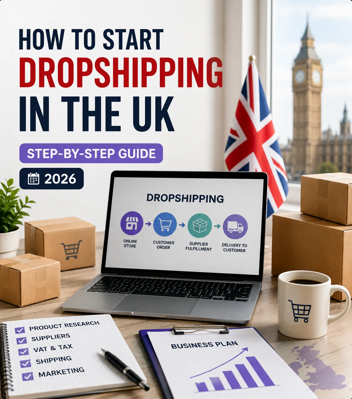 How to Start Dropshipping in the UK: A Practical Beginner’s Guide for 2026