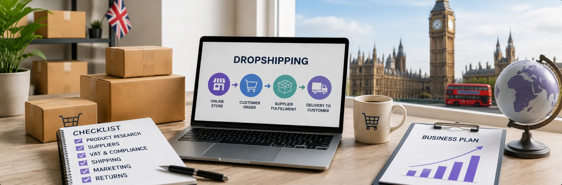 How to Start Dropshipping in the UK: A Practical Beginner’s Guide for 2026
