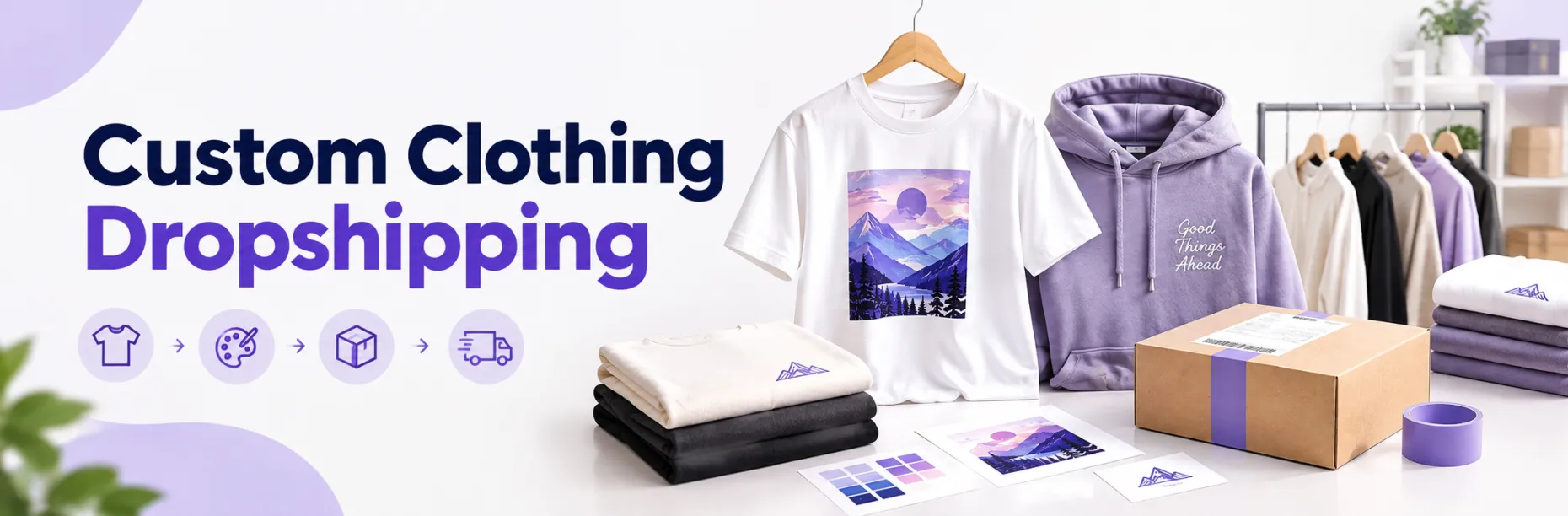 Custom Clothing Dropshipping: How to Source, Customize & Sell Apparel