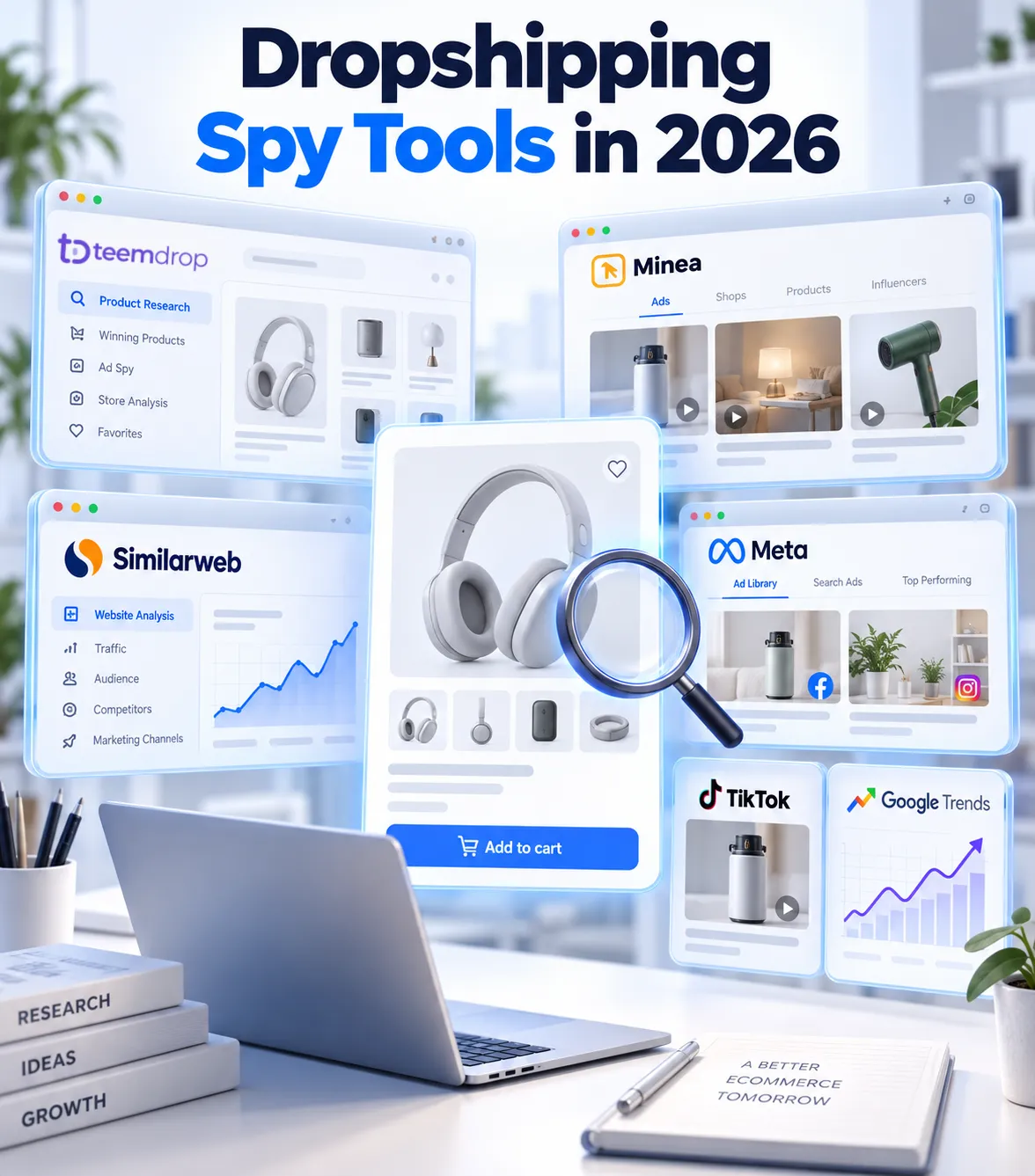 Dropshipping Spy Tools in 2026: How to Research Products, Ads & Competitors