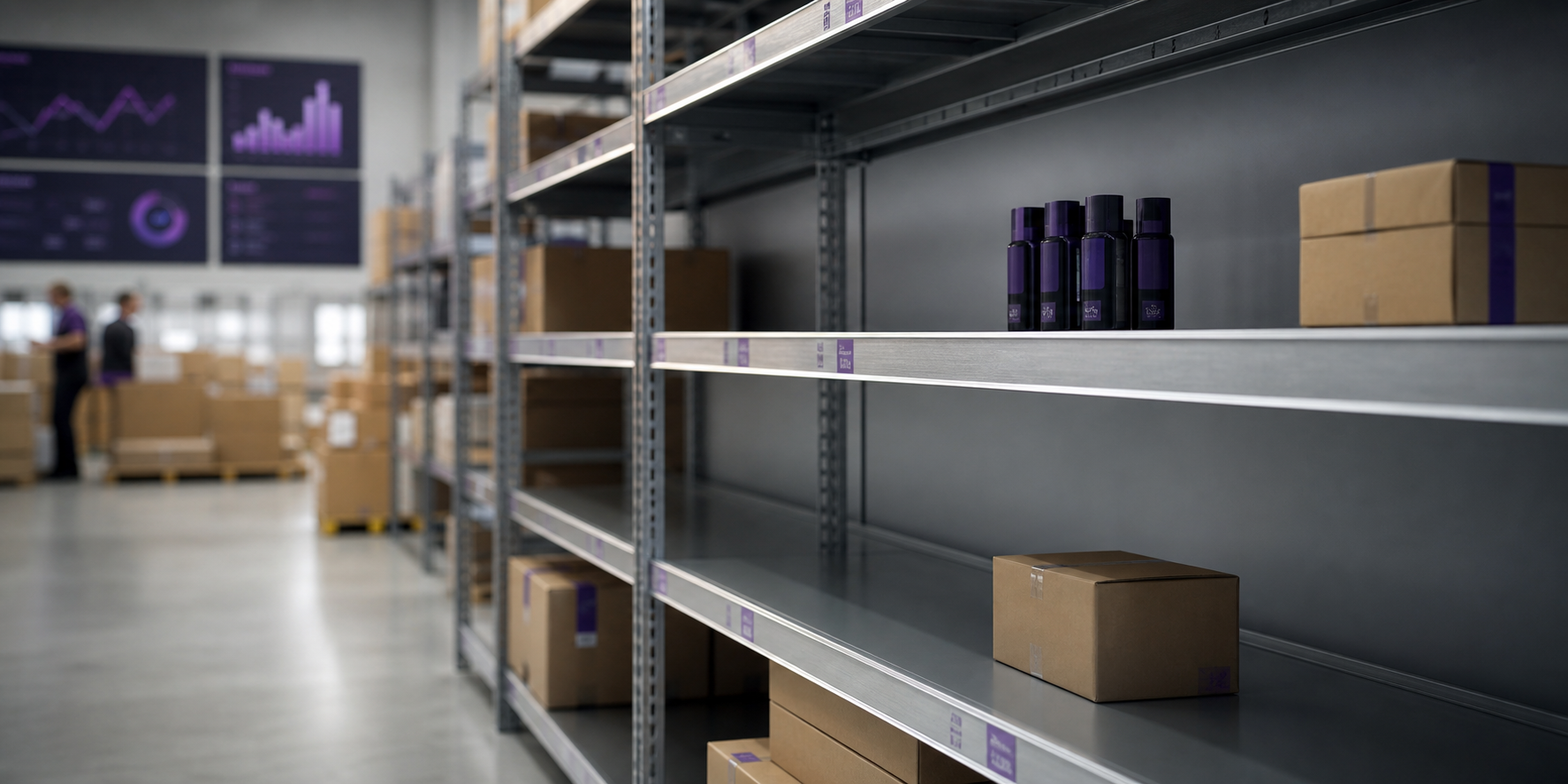 Low-stock alert and stockout risk in dropshipping inventory management