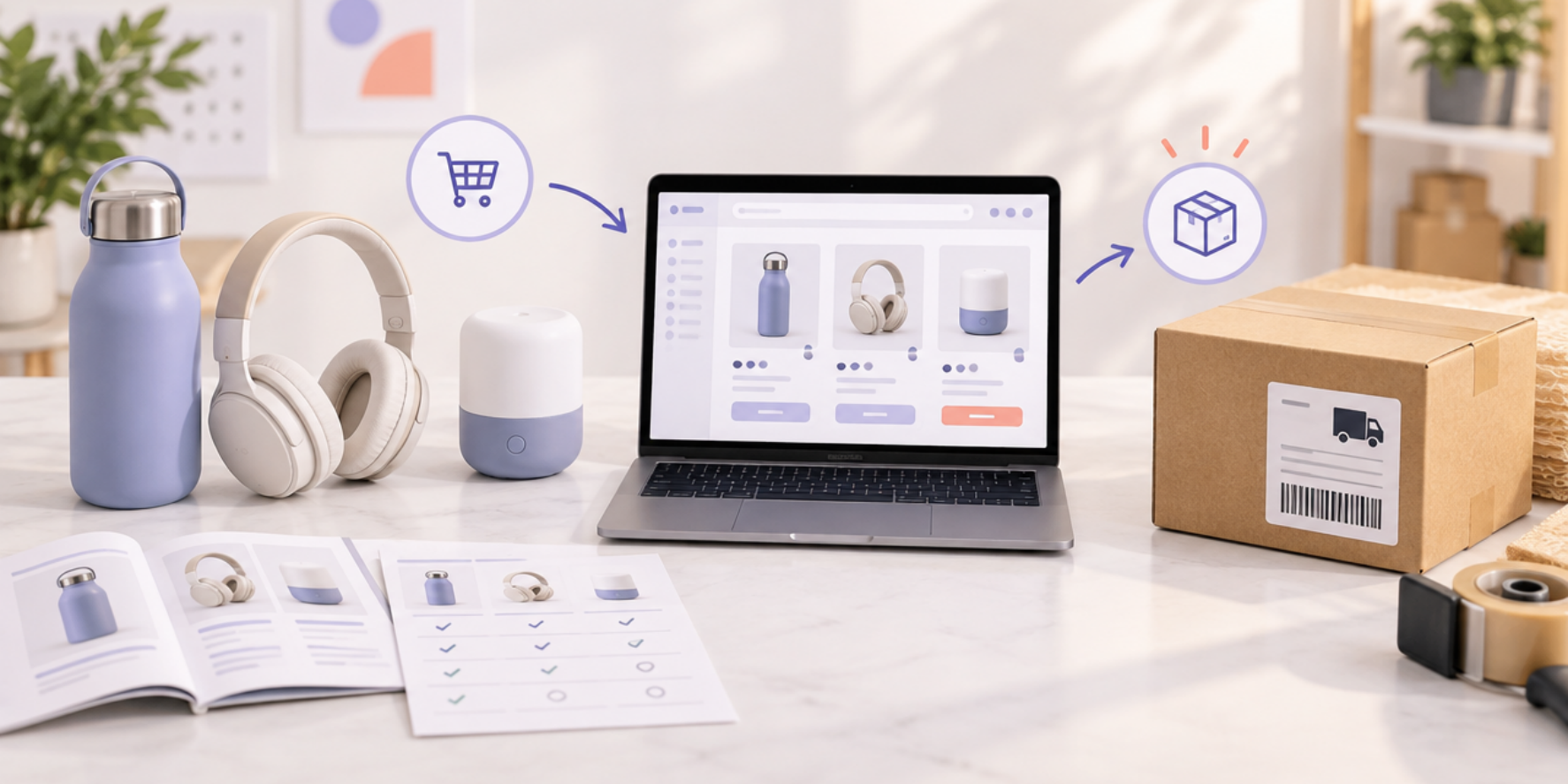 Finding replacement products and preparing new listings for an eBay dropshipping store