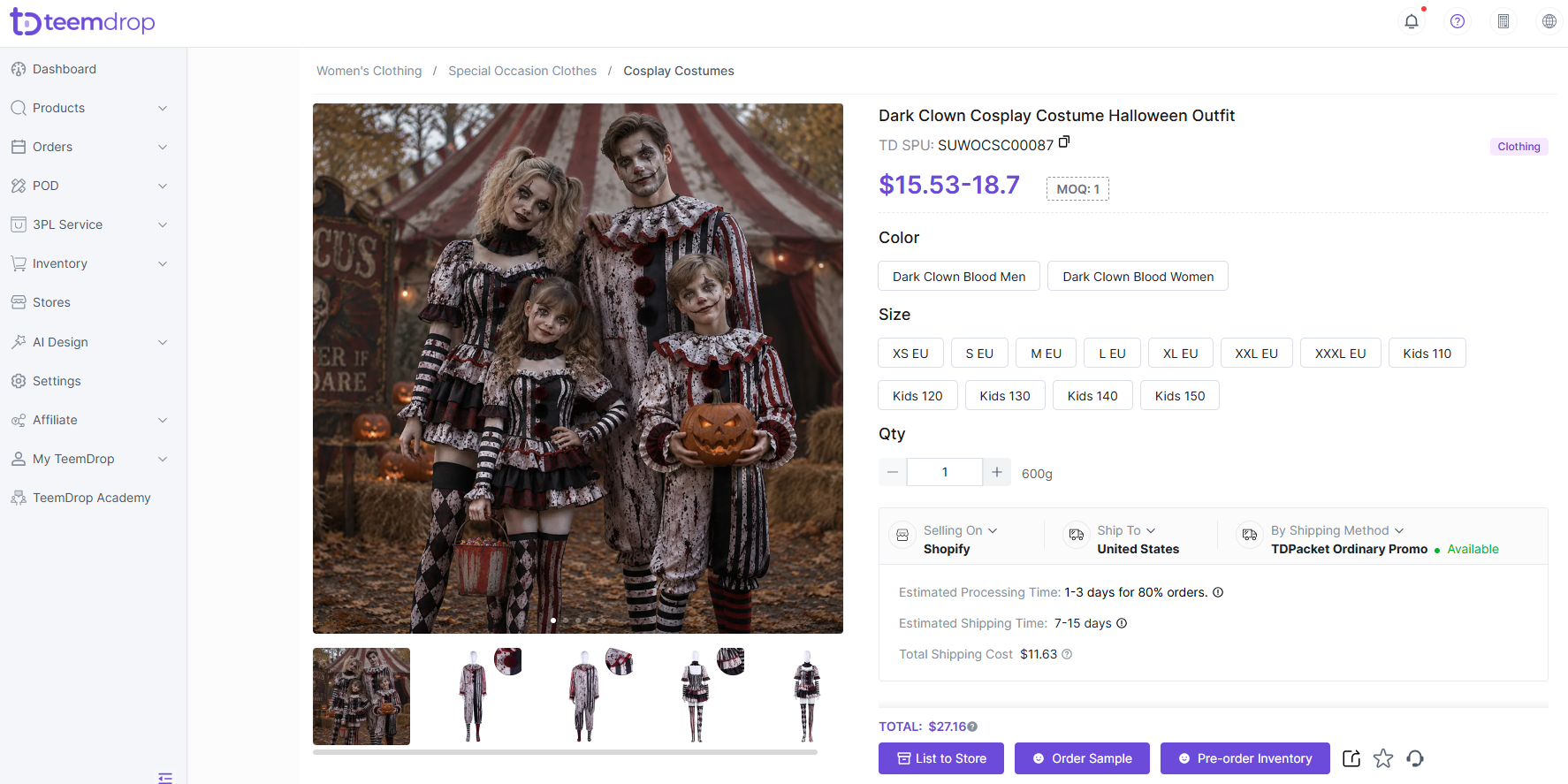 Halloween costumes for adults and children featuring matching striped outfits