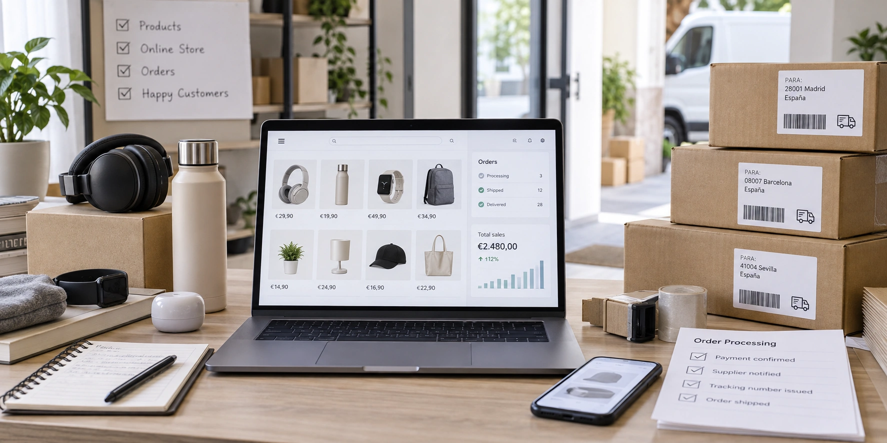 Starting a dropshipping business in Spain in 2026