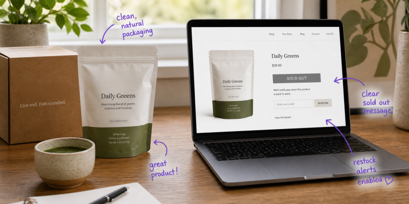 Organized inventory management for a Shopify dropshipping store