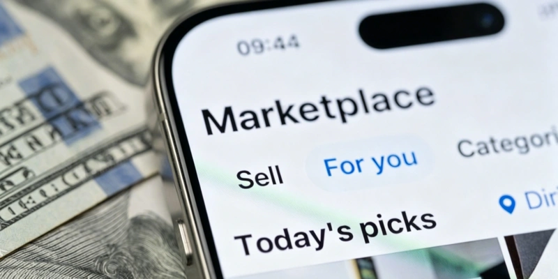 Facebook marketplace sell products online
