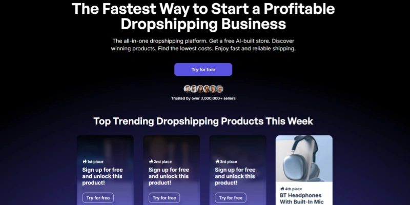 Zendrop fastest way start profitable dropshipping business all-in-one-ai platform