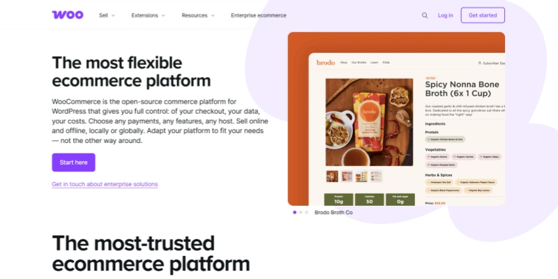 WooCommerce wordpress most flexible ecommerce platform