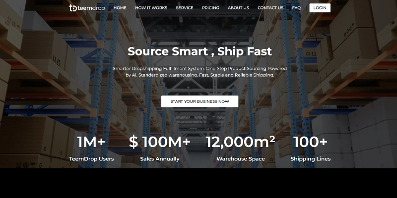 Start your Teemdrop now