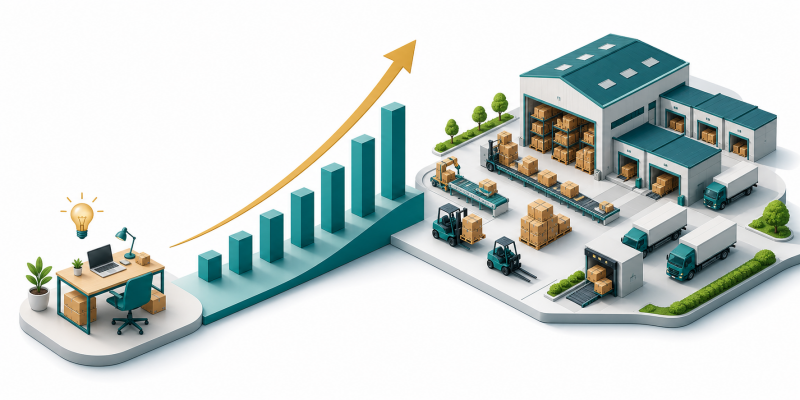 Ecommerce business growth scaling with 3PL fulfillment