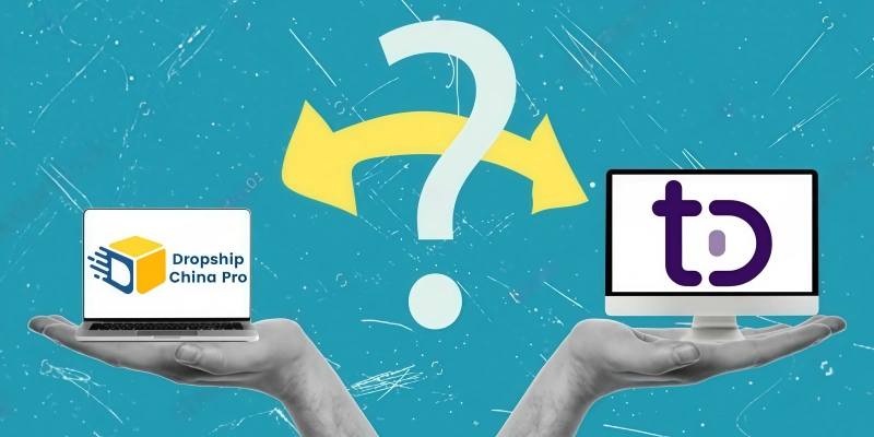 Dropship China Pro vs TeemDrop comparison dropshipping platforms