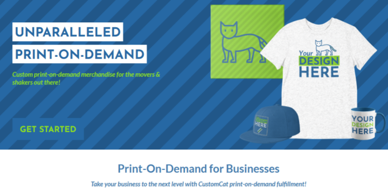 CustomCat print-on-demand fulfillment business 