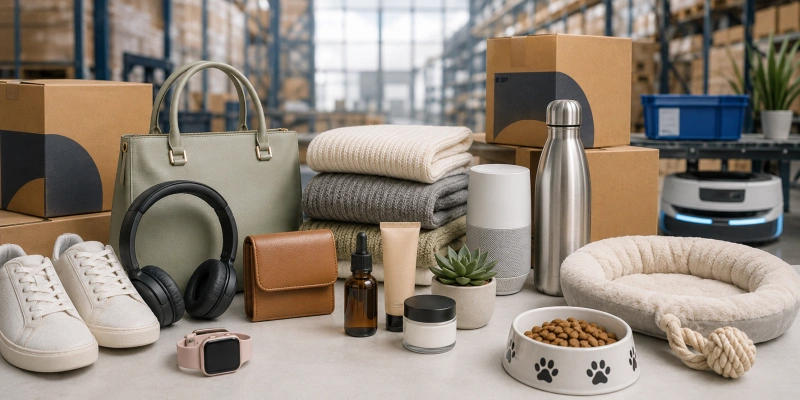 Dropshipping trending products inventory warehouse