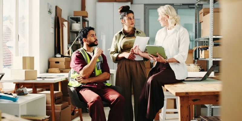 E-commerce orde fulfillment team warehouse logistics operations discussion