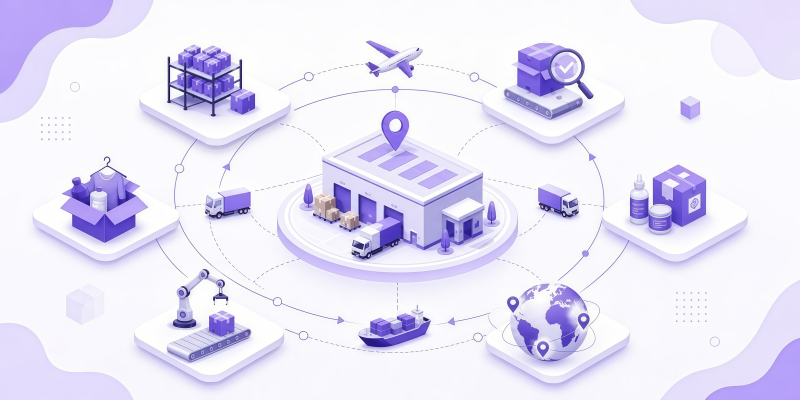 TeemDrop global supply chain network warehouse fulfillment logistics distribution