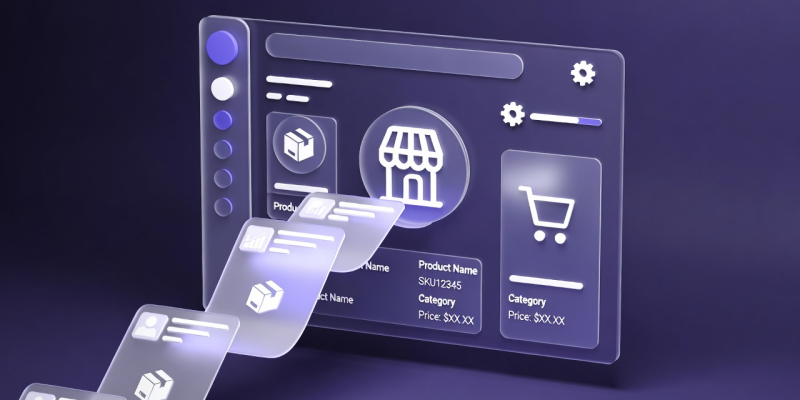 AI dropshipping product management dashboard